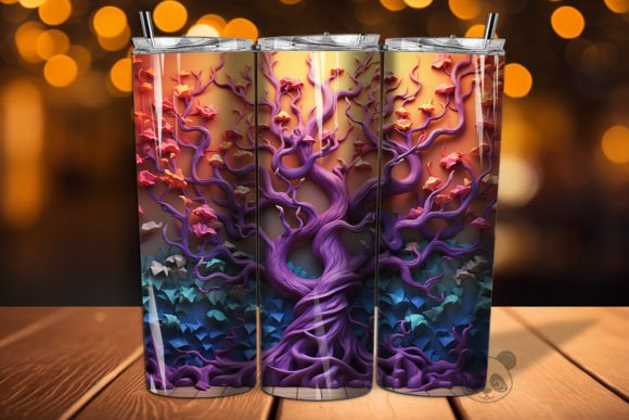 Elevating Seasonal Branding: The Strategic Value of the Halloween Eerie Tree Tumbler Wrap