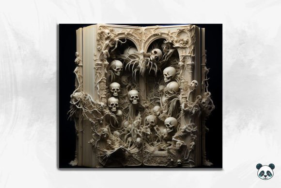 Evaluating the 3D Gothic Book with Ghostly Apparitions for Sublimation Projects