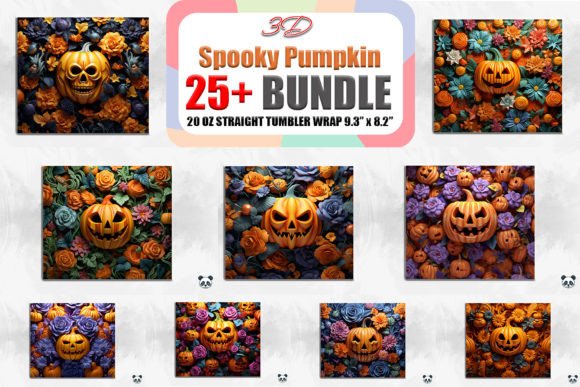 Evaluating the 3D Spooky Pumpkin Tumbler Bundle for Halloween Sublimation Projects