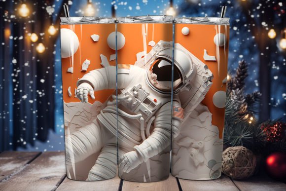 Mastering the 3D Halloween Astronaut Tumbler Wrap: A Guide to Sublimation Success